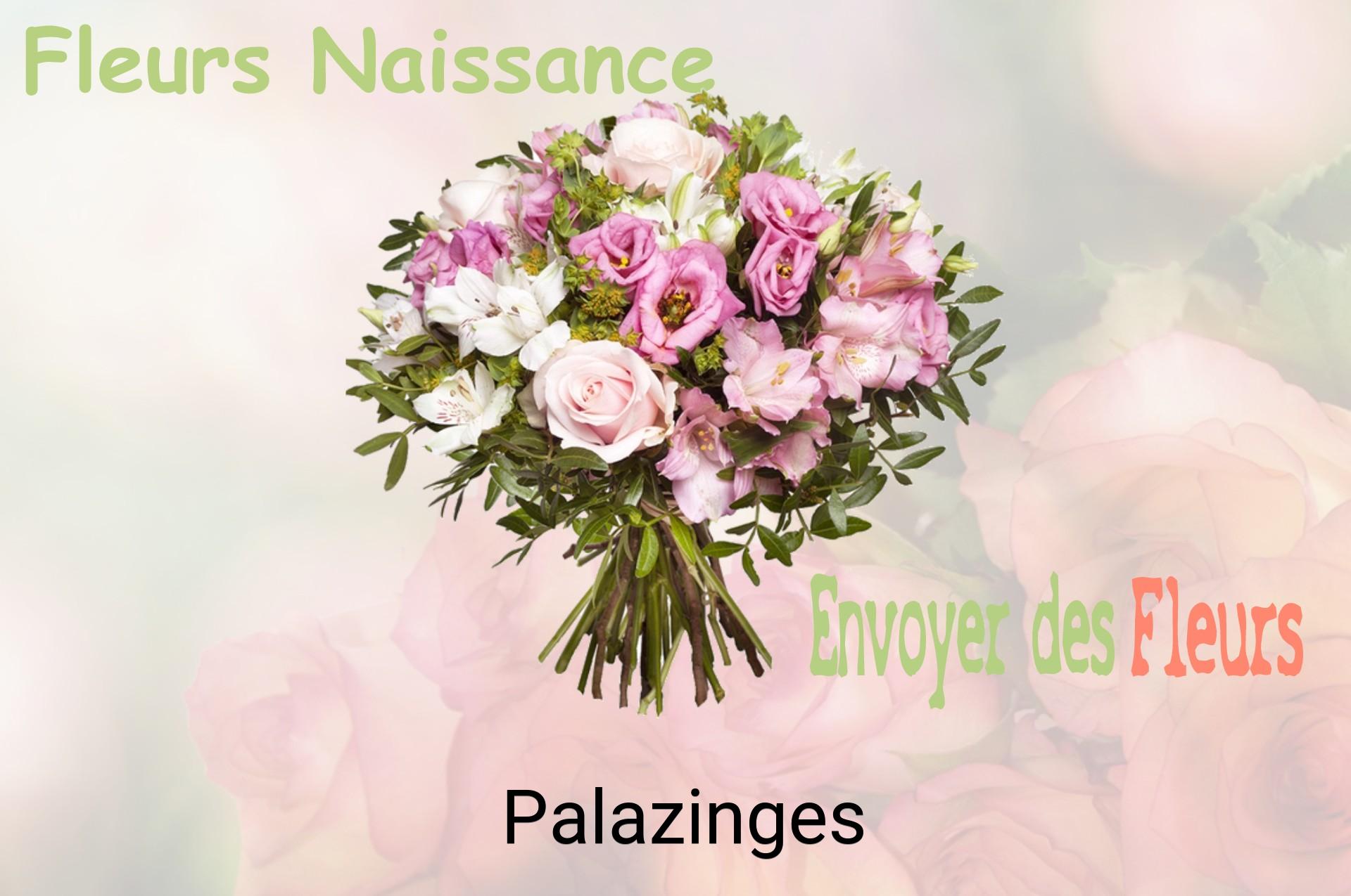Bouquet de fleurs de naissance livré à Palazinges